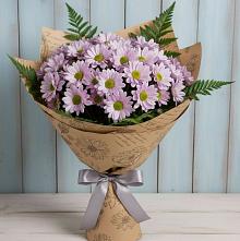 Букет цветов из:  Хризантемы в Боровичах