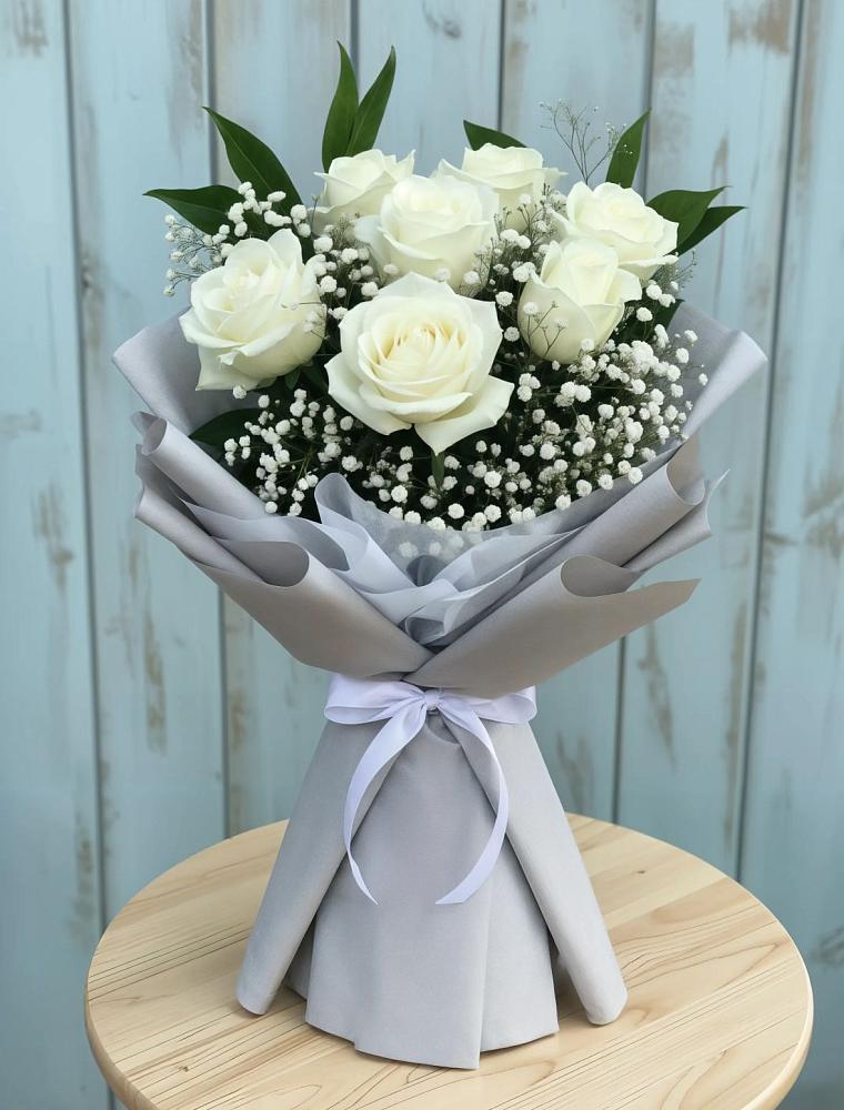 Букет цветов из: Розы в Боровичах