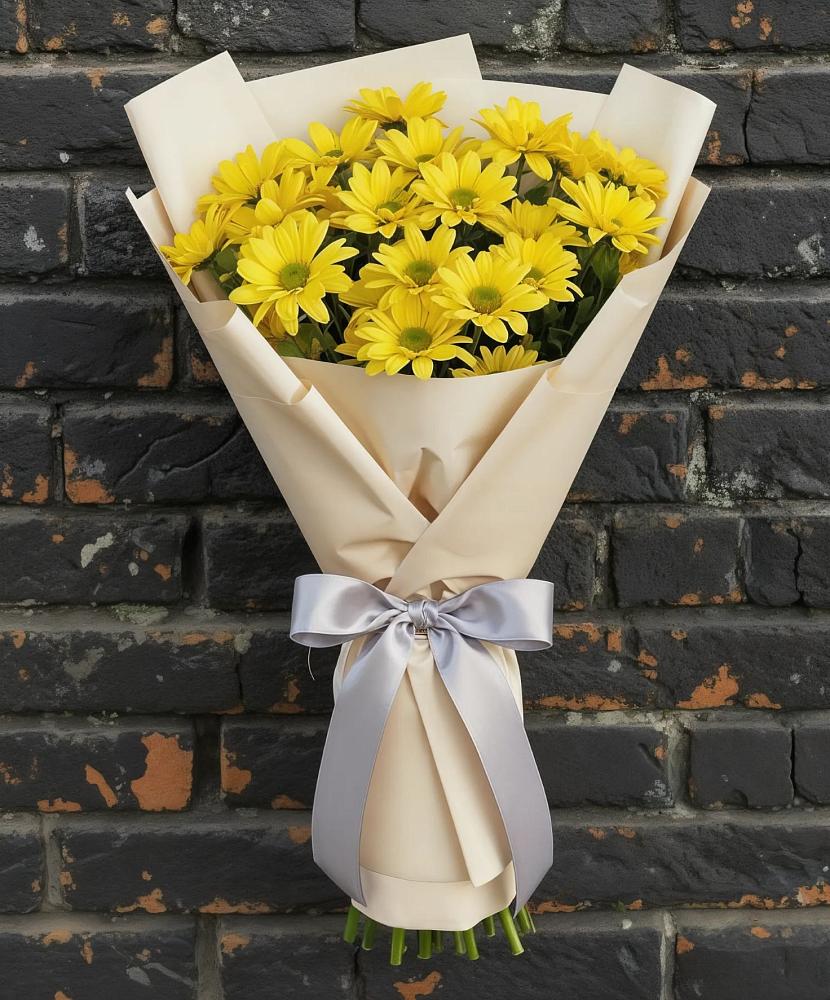 Букет цветов из: Хризантемы в Боровичах