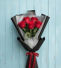 Букет в ритме города в Боровичах Букет цветов из:  Розы в Боровичах